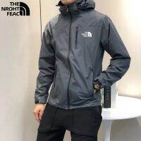 THE NORTH FACE Battlefield North Jacket,แจ็คเก็ตนอร์ธแจ็คเก็ตผู้ชาย2023ฤดูใบไม้ผลิขนาดใหญ่ทรงหลวมกันลมกันน้ำแจ็คเก็ตมีฮู้ดกีฬาวิ่งแจ็คเก็ต