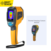 Smart Sensor อินฟราเรดมือถือความร้อนทำภาพ Ther-Mometer-20 °C ถึง300 °C &amp; IR ความละเอียด1024พิกเซล2.4นิ้วจอแสดงผลสี TFT กล้อง