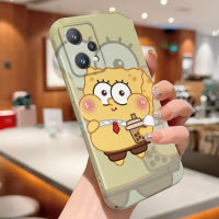 เคสใส่โทรศัพท์สำหรับฟิล์มเคสโทรศัพท์การ์ตูน SpongeBob OnePlus Nord CE 2 Lite 5G ดีไซน์แบบกรอบเต็มเปลือกแข็งเคสป้องกันการกระแทกคลุมทั้งหมด