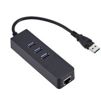 【✇】 Aziz Electronics USB อะแดปเตอร์อีเทอร์เน็ต Gigabit 3พอร์ต3.0ฮับเพื่อ Rj45เครือข่าย Lan สำหรับ Macbook Mac + อะแดปเตอร์สายเคเบิลชาร์จ USB