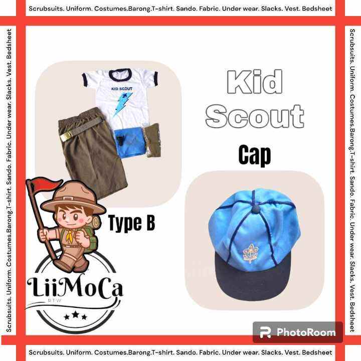 LIIMOCAS' NEW TYPE B SCOUTING UNIFORM KIDSSSS / HEAD CAP | Lazada PH