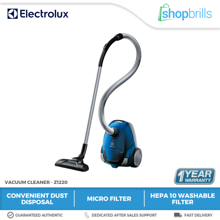 Electrolux Z1220 220240v CompactGo Bagged Vacuum Cleaner Lazada PH