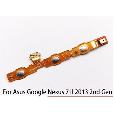 สำหรับ Asus Google Nexus 7 Ii 2nd Gen เปิดปิดพลังงานที่มีความยืดหยุ่นปุ่มปรับระดับเสียงริบบิ้นสายเคเบิลงอได้