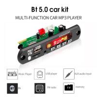 Bluetooth 5.0 MP3 Player Decoder Board FM Radio TF Car 3.5 Module Amplifier Mm Music Audio Kit USB AUX Board Receiver U0N0