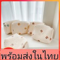 พร้อมส่งในไทย? กระเป๋าคุณแม่ กระเป๋าผ้าอ้อม ใส่ของสัมภาระ กระเป๋าแม่หมี กระเป๋าเก็บของสำหรับเด็ก ? bag002