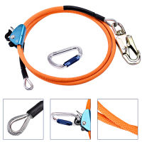 Steel Wire Core Flip Line Adjustable Climbing Positioning Rope Outdoors Arborists Climbers Tree Climbers Climbing Safety Rope