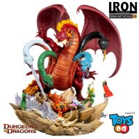 Iron Studios Dungeons &amp; Dragons Tiamat Battle 1/20 Demi Art Scale Limited Edition Statue