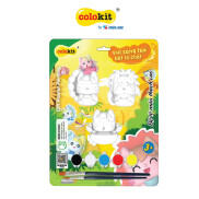 DIY - Bộ đồ chơi tô tượng sáng tạo Bé Mèo Mewy Katie Colokit