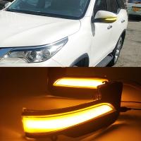 LED Dynamic Turn Signal Light Sequential Lamp For Toyota Hilux Revo Fortuner Innova 2016 - 2021 Side Rear View Mirror Indicator