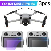 3PCS HD Tempered Glass Protective Film for DJI MINI 3 PRO RC with Screen Remote Control Screen Explosion-proof Film Accessories