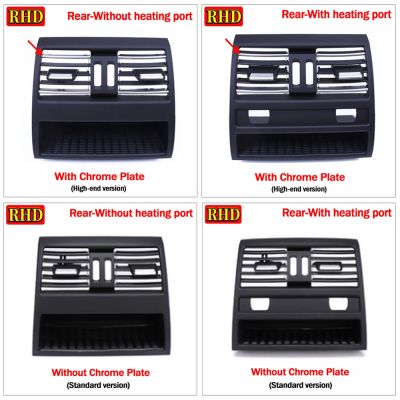 [HOT XIJXEXJWOEHJJ 516] กลางด้านหลังคอนโซล Air Vent รถ Grille เปลี่ยนสำหรับ BMW 5 F10 F11 F18 520i 523i 525i 528i 535i