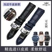 Suitable For Breitling strap mens leather aviation timing Avengers pilot bracelet accessories 22 24