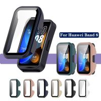 สําหรับ Huawei Band 8 เคสพีซี แบบแข็ง กระจกนิรภัย ป้องกันหน้าจอ สําหรับ Huawei Band 7 6 Honor Band 6 【BYUE】