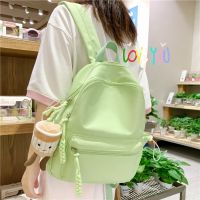 Japanese leisure ins the small pure and fresh and han edition junior high school children elementary school students backpack backpack backpack female