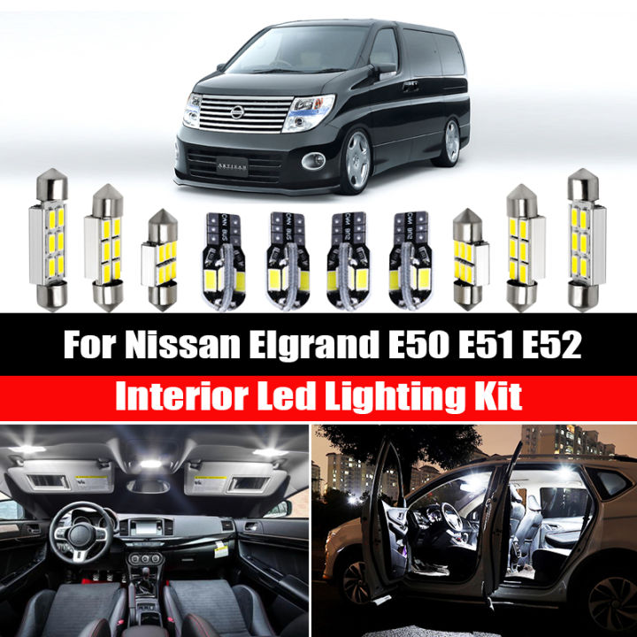canbus-for-nissan-elgrand-e50-e51-e52-1997-2019-2020-vehicle-led-interior-dome-light-license-plate-lamp-kit-car-accessories