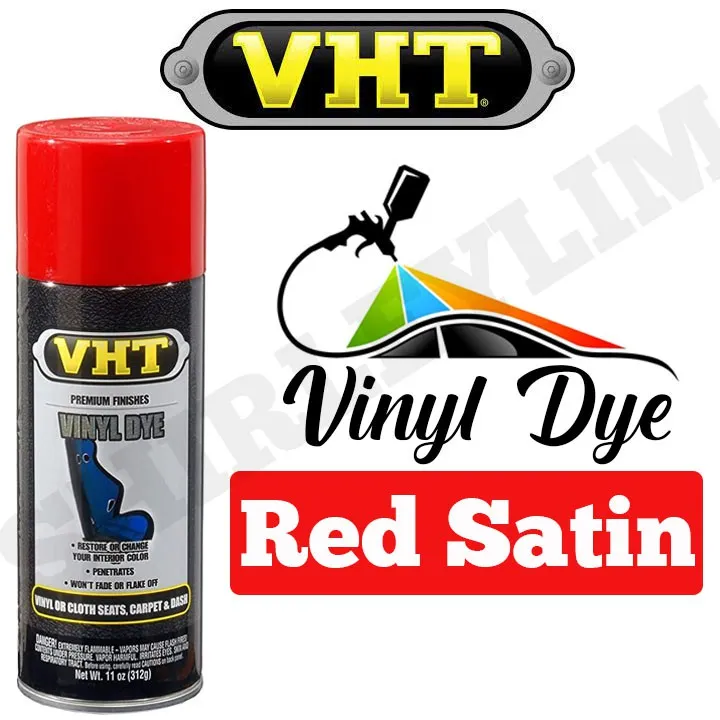 VHT Vinyl Dye RED Spray Paint Spraypaint Lazada PH