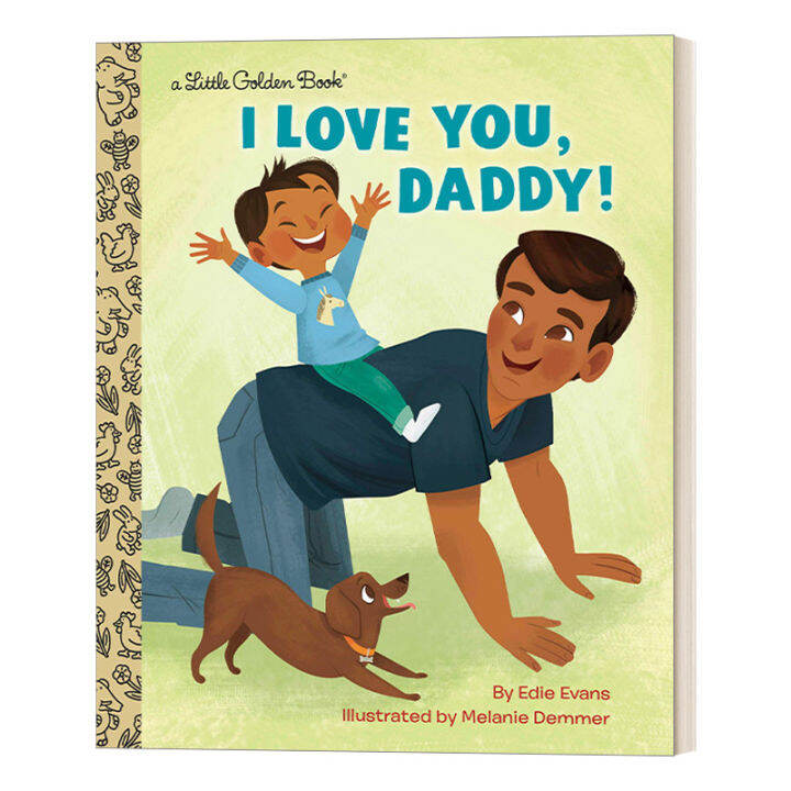 Huayan Original English Original I Love You, Daddy! Little Golden Book 