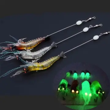 NEW Luminous Simulation Squid Fishing Lure Bionic Plastic Soft