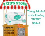 Thùng 24 chai nước khoáng VĨNH HẢO VIVANT 500ml Lốc 6 chai nước khoáng