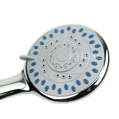 Chrome Anti-limescale Home Bathroom Universal 5 Mode Function Shower Head NEW  by Hs2023