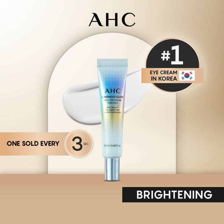 AHC Luminous Glow Eye Cream for Face 12ml [Antiaging/Brightening