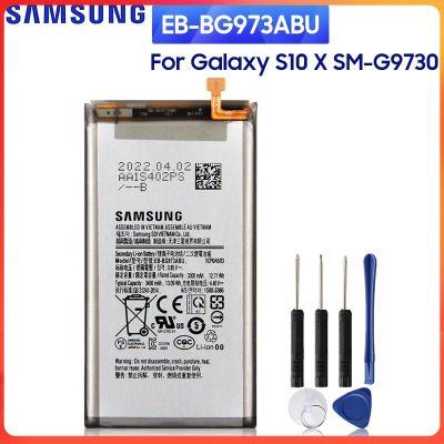 แบตแท้  Battery Samsung Galaxy S10 S10 X SM-G9730 EB-BG973ABE 3300mAh