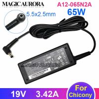 Genuine A12-065N2A Laptop Adapter 19V 3.42A 65W Charger For Chicony For GETAC F110 For MSI MODERN 14 A10M-682CA For HASEE K500B LED Strip Lighting