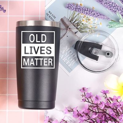 ✕۩ↂ  Cross-border supply 20oz double-layer vacuum 304 stainless steel coffee travel car mug beer ice insulation