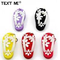 TEXT ME 64GB ummer cool slippers usb flash drive usb 2.0 4GB 8GB 16GB 32GB pendrive U disk