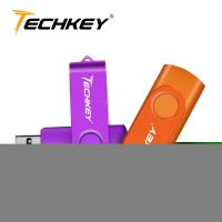 usb flash drive 32gb флешка Techkey 4gb 8gb 16gb pen driver usb memory stick cle 100 Real capacity usb 2.0 u-disk for pc