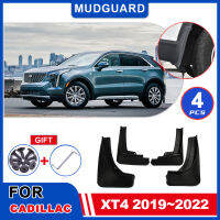 สำหรับ Cadillac XT4 2019 ~ 2022 2020 2021 Mudguards Mudflaps Fender Mud Flap Splash ล้อหน้า Auto Parts Guards อุปกรณ์เสริม