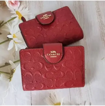 Shop Original Coach Wallet Red with great discounts and prices online - Dec  2023