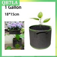 1 Gallon Hand Held Plant Grow Bags Tree Pots Fabric Planting Garden Tools Jardin Growing Bag Vegetables Planter Bags QB7LA