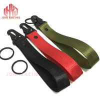 Hot Universal Tow Straps Material car key rope car key ring Smooth Surface Car Key Ring Chain Car Interior Keychain