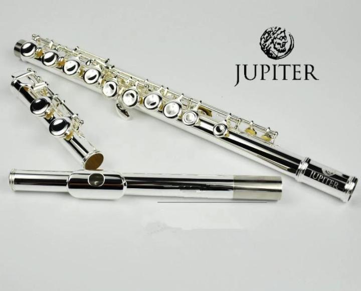 jupiter-flute-jfl-511es-taiwan-16-holes-closed-c-key-flute-cupronickel-silvering-flauta-transversal-instrumentos-musicales-case
