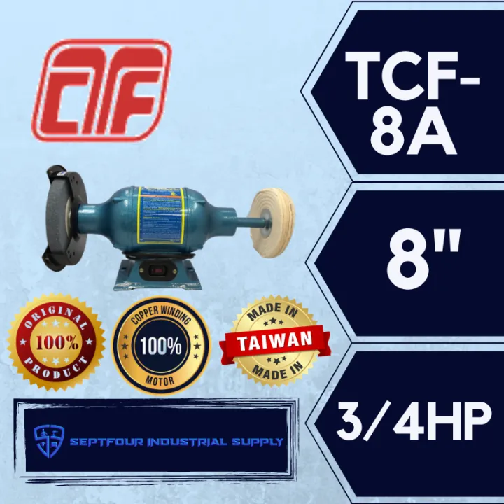 Best Champion Combination 8" Bench Grinder/Buffer TCF8A (Original