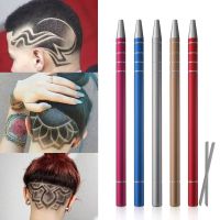 1Pcs Hairstyle Engraved Pen 10Pcs Blades Professional Hair Trimmers Hair Styling Eyebrows Shaving Salon DIY Hairstyle Accessory