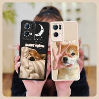 simple couple Phone Case For OPPO Reno7 Pro 5G luxurious Phone lens protection Cartoon youth leather texture cute funny