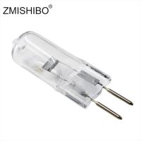 Zmishibo Gy6.35หลอดไฟฮาโลเจน5ชิ้นคุณภาพ24V 150W โคมไฟแก้วหรี่แสงได้ชัดเจนแต่ละหลอดพร้อมกล่องด้านใน