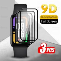 3PCS 9D Curved Soft Protective Glass For Xiaomi Redmi Smart Band Pro Screen Protector Redmy Smartband BandPro Watch Accessories Screen Protectors