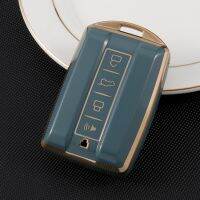 shangdjh Electroplated TPU Car Remote Key Cover Case Holder for Great Wall GWM WEY TANK 300 500 Tank300 Tank500 Keychain Accessories