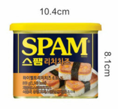 spam-หมูแฮมกระป๋องรสชีส-cj-rich-cheese-300g-ยอดฮิตเกาหลี