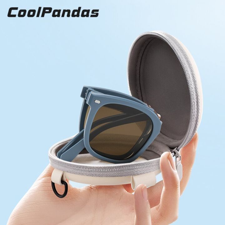 coolpandas-แว่นกันแดดกรอบใหญ่2023โพลาไรซ์พับได้สำหรับผู้หญิงแว่นตาสีสันสดใสดีไซน์เนอร์วินเทจ-uv400การเดินทาง