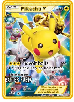 Pikachu Vmax Pokemon Card Metal Cards