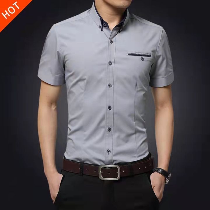 mens formal slimfit plain polo | Lazada PH