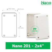 Nano บ๊อกกันน้ำ nano-201W-NNP