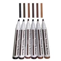 Wood Repair Color Pen Repair System Kit Filler Sticks Touch Up Marker Furniture Color Pen Floor Scratches Paint Drop Color Pen Pens