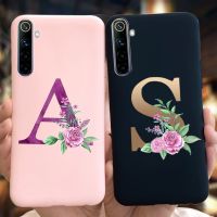 For Oppo Realme 6 / Realme 6i / Realme 6 Pro Case Soft Silicone Cute Letters Phone Cover Casing