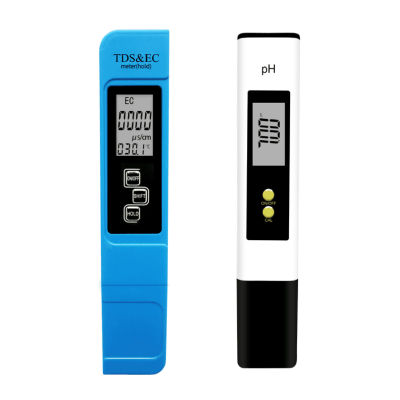 PH เครื่องวัดค่าความเป็นกรด-ด่างตัวตรวจสอบคุณภาพน้ำ PH Test Prod EC &amp; TDS การนำไฟฟ้าการทดสอบคุณภาพน้ำปากกา