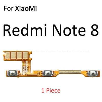 【☑Fast Delivery☑】 anlei3 สวิตช์ปุ่มเปิดปิดปุ่มปิดเสียงเงียบสายเคเบิ้ลยืดหยุ่นสำหรับปุ่มเปิด/ปิด Xiaomi Redmi Note 8 7 6 Pro 8T 8a 7a ชิ้นส่วน S2 6a